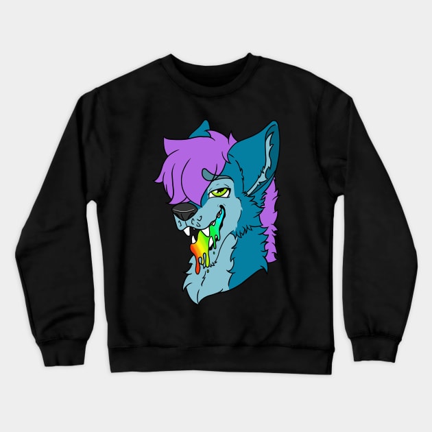 Furry drool Crewneck Sweatshirt by WolvesSoul